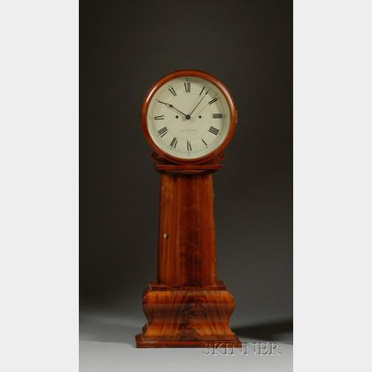Mahogany Shelf Tavern Clock Attributed to J. N. Dunning
