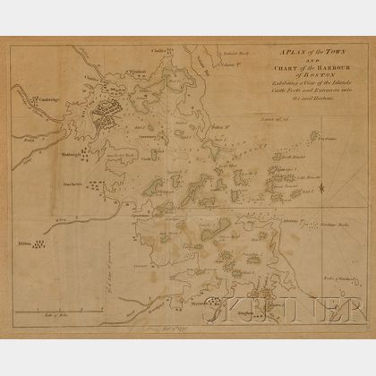 (Maps and Charts, Boston, Revolutionary War)
