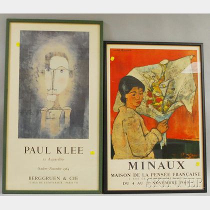 Two Gallery Exhibition Posters: Paul Klee