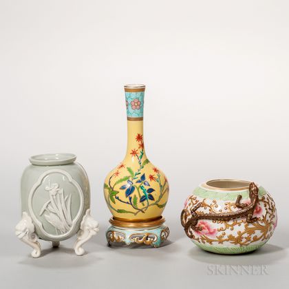 Three Royal Worcester Porcelain Items