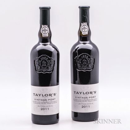 Taylors Vintage Port 2011, 2 bottles 