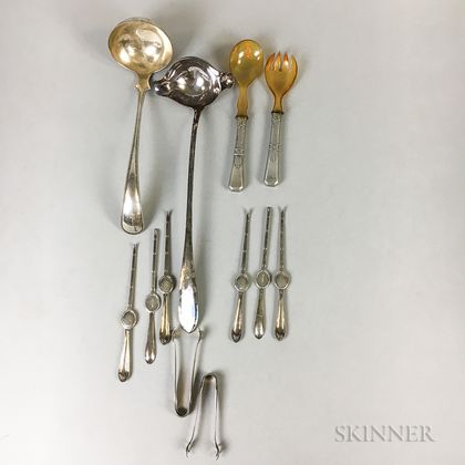 Group of Silver-plated Serving Pieces