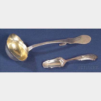 Two Continental Silver Serving Items