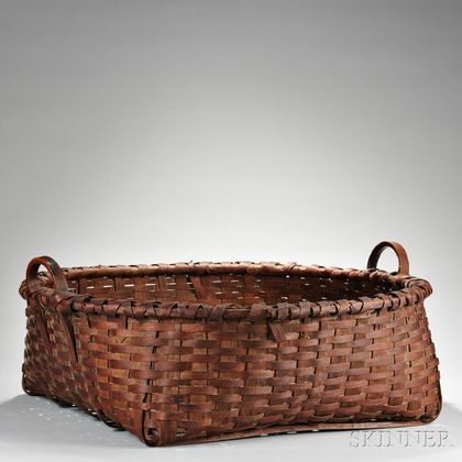 Hickory Splint Harvest Basket