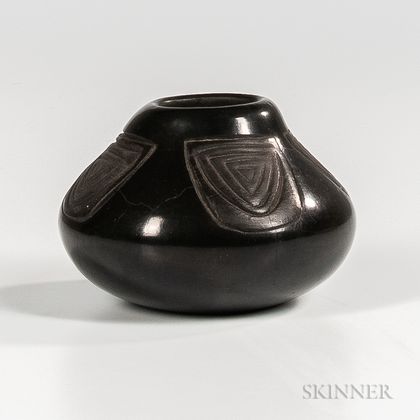 Santa Clara Pueblo Pottery Bowl
