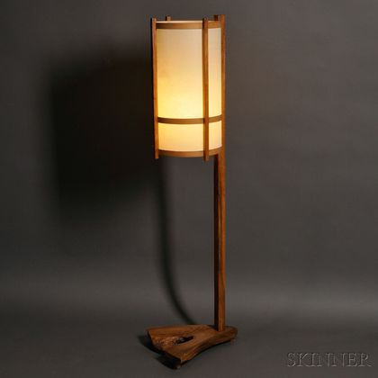 Sold at auction George Nakashima Floor Lamp Auction Number 2661B Lot ...