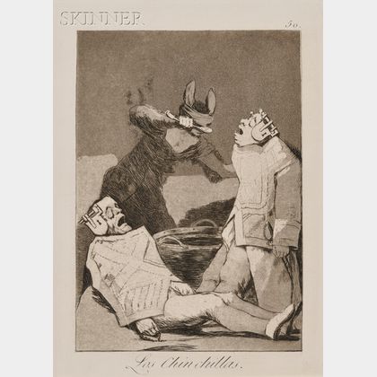 Francisco de Goya (Spanish, 1746-1828) Los Chinchillas