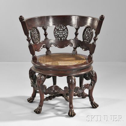 Dutch Colonial Burgermeister Chair