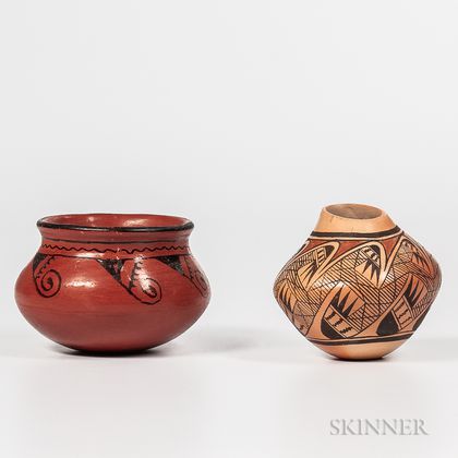 Two Southwest Pottery Vessels
