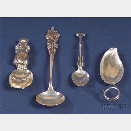 Four American Sterling Spoons