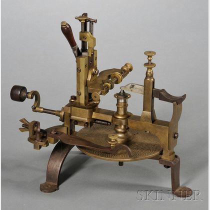 Brass and Steel Wheel Cutting Engine