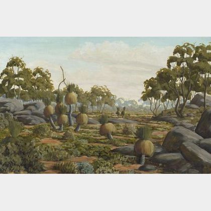 Rolla Taylor (American, b. 1874) Desert Landscape
