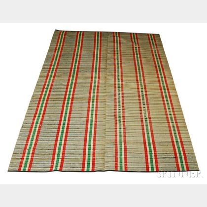Woven Four-color Rug