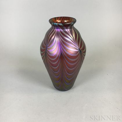 Lotton Art Glass Vase
