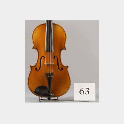 French Violin, Fournier, 1909