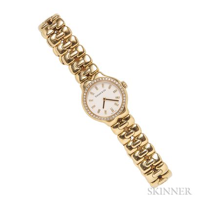 18kt Gold and Diamond "Tesoro" Wristwatch, Tiffany & Co.