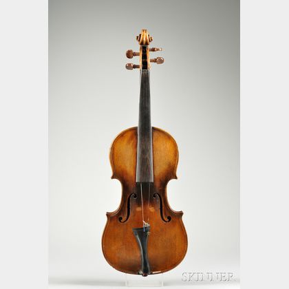 French Violin, Caussin School, c. 1880