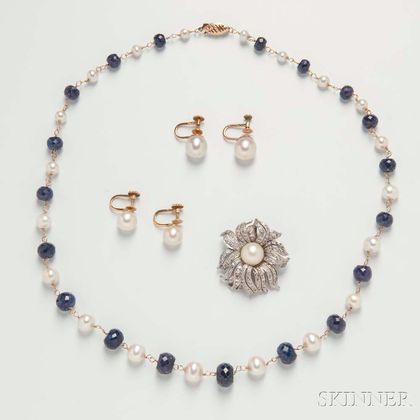 Group of Pearl Jewelry