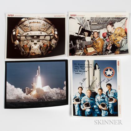Space Shuttle Photographs and Other Images, 1974-1989, Approximately 200 Pieces.