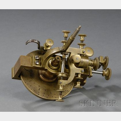 Small Brass and Steel Wheel Cutting Engine