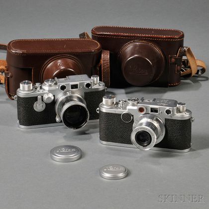 Two Leica IIF Cameras