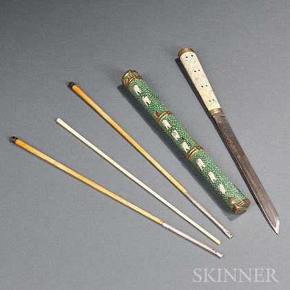 Portable Chopsticks and Knife Case