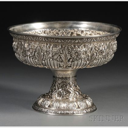 Tiffany & Co. Sterling Footed Center Bowl
