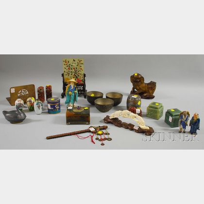 Twenty-three Assorted Asian Decorative Items