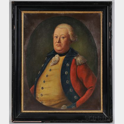 English School, Late 18th/Early 19th century, Portrait of a British Officer, possibly General Cornwallis