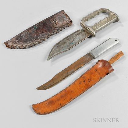 Two Marine Corps Fighting Knives