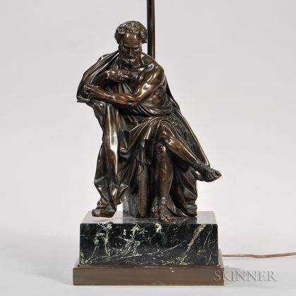 Bronze Figure of a Statesman