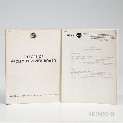 Apollo 13, Mission Director's Briefing [and] Report of the Review Board.