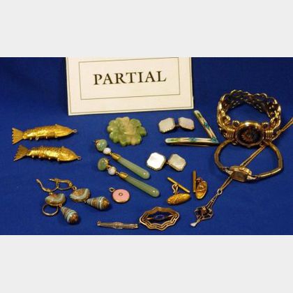 Approximately Thirty-four Pieces of Miscellaneous Jewelry