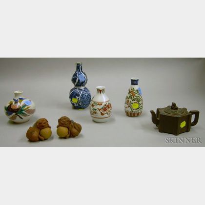Seven Assorted Asian Ceramic Articles