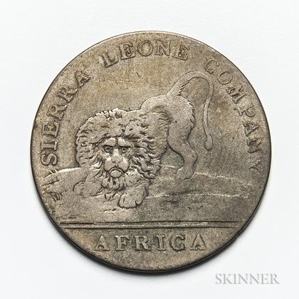 1791 Sierra Leone Co. 20 Cents