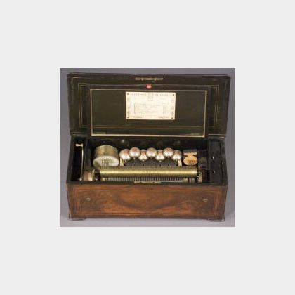 Drum, Bells and Castanets Musical Box