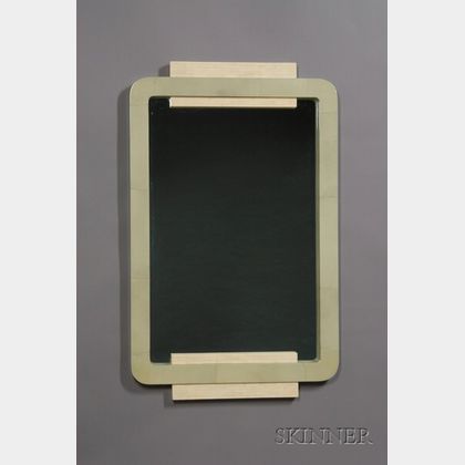 Karl Springer Attributed Wall Mirror