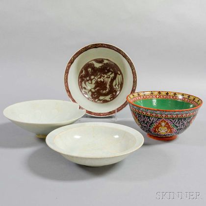 Four Chinese Bowls
