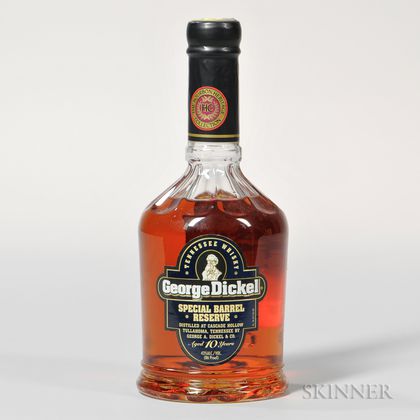 Bourbon Heritage Collection George Dickel Special Barrel Reserve 10 Years Old, 1 750ml bottle 