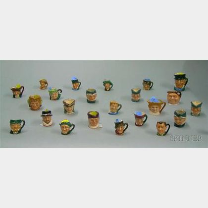 Approximately Twenty Small Royal Doulton Character Mugs