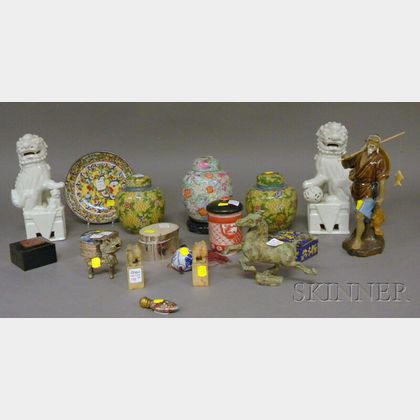 Group of Decorative Asian Objects