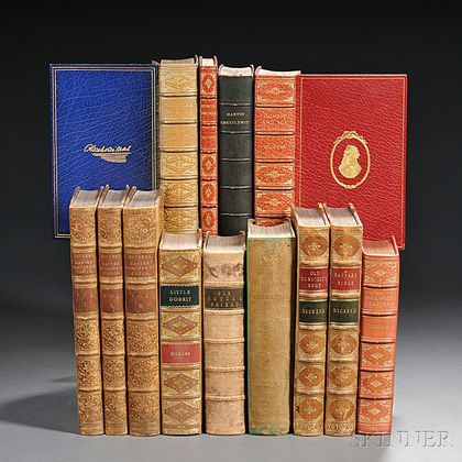 Dickens, Charles (1812-1870) Thirteen Volumes.