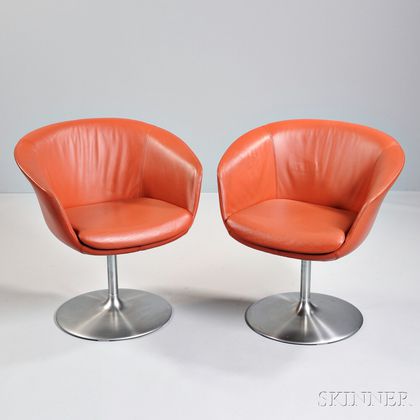 Pair of COR Swivel Chairs 
