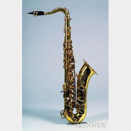 French Tenor Saxophone, Henri Selmer, Paris, 1973, Model Mark VI