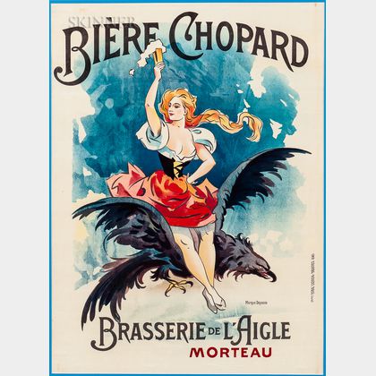 French School, 19th/20th Century Bière Chopard-Brasserie de l'Aigle Poster