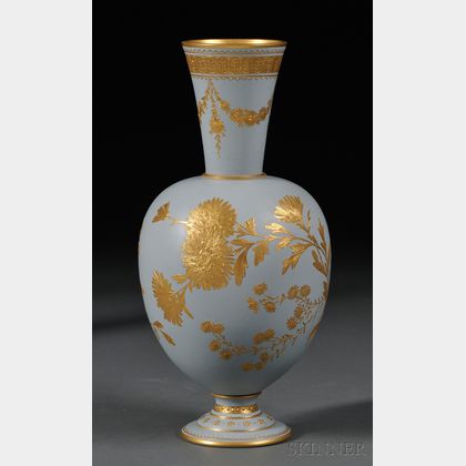 Wedgwood Blue Ground Stoneware Vase