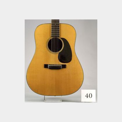 American Guitar, C. F. Martin & Company, Nazareth, 1944, Model D-18