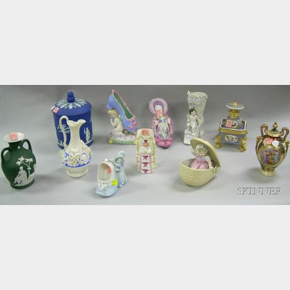 Eleven Assorted Decorative Ceramic Items