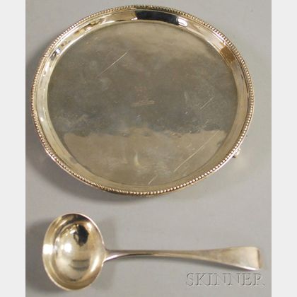 Two English Silver Items