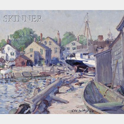 Clifford Warren Ashley (American, 1881-1947) Dockside View